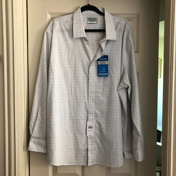 Haggar | Shirts | New With Tags Haggar Classic Fit Mens Dress Shirt 818 12  3435 | Poshmark